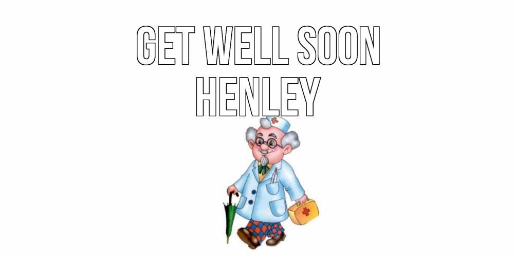 Greetings card с именем, Henley Get well soon не болей Greetings with text for free download 