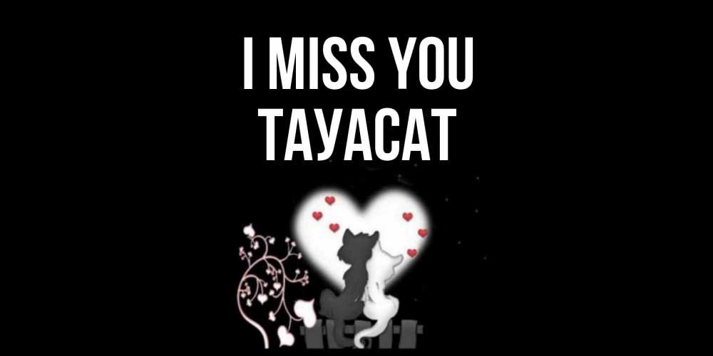 Greetings card с именем, ТАУАСАТ I miss you коты Greetings with text for free download 