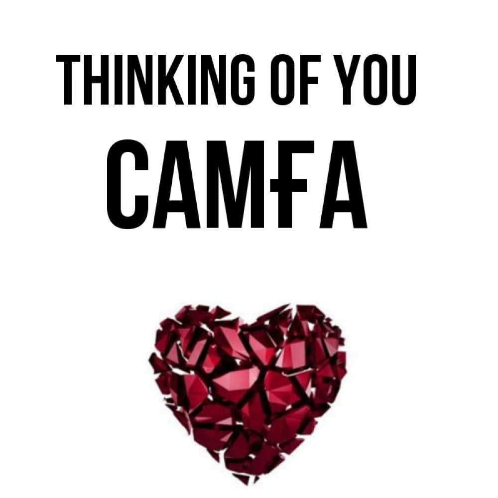 Greetings card с именем, САМҒА Thinking of you рубиновое 1 Greetings with text for free download 