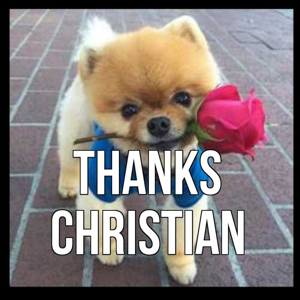 Greetings card с именем, Christian Thanks спасибо и дарю тебе цветок Greetings with text for free download 