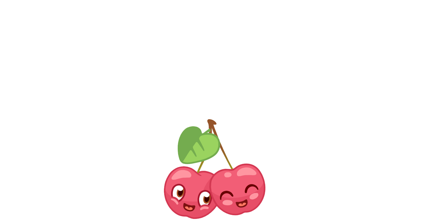 Открытка две вишенки рядом 14 февраля день всех влюбленных Happy Valentine`s Day 