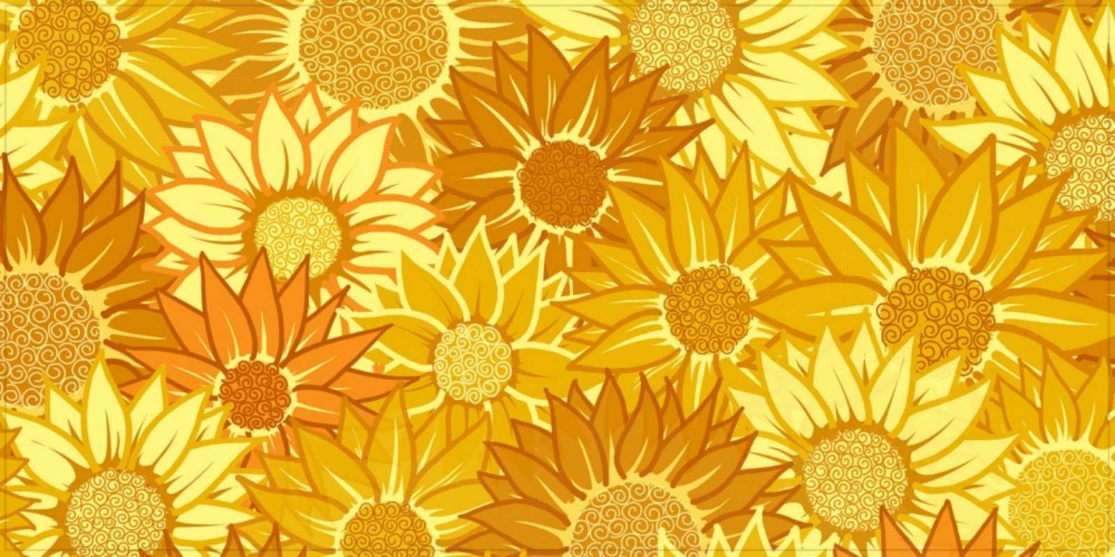 Открытка подсолнухи осенняя тема осень пришла Good morning 