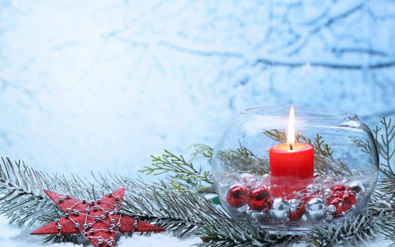 Открытка новогодний декор  новый год  Happy New Year 