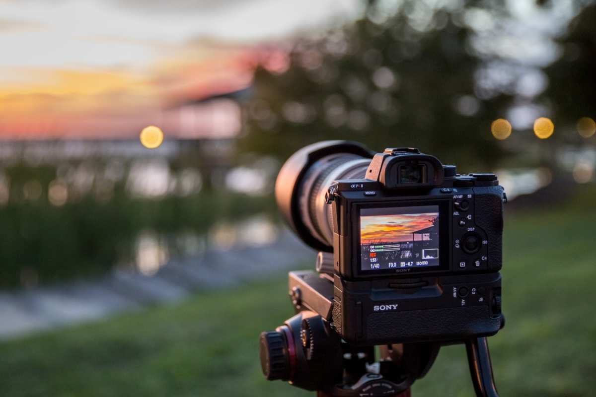 Открытка фотоаппарат  с днем фотографа  Happy photographer`s day 