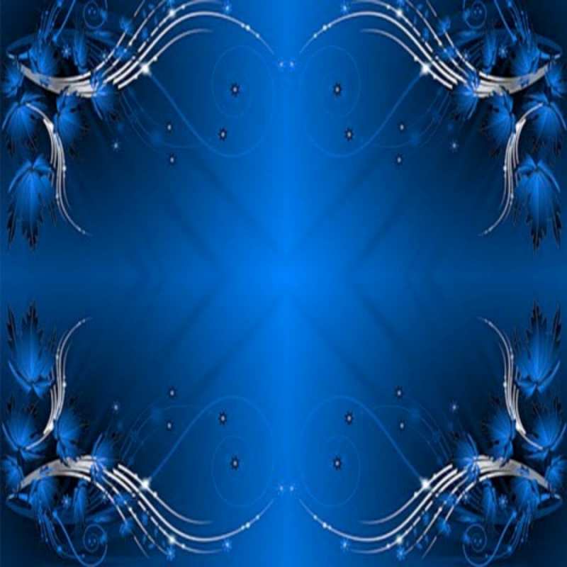 Открытка Рамочка с узорами синебелая  красивая рамочка с узорами  happy angel day 