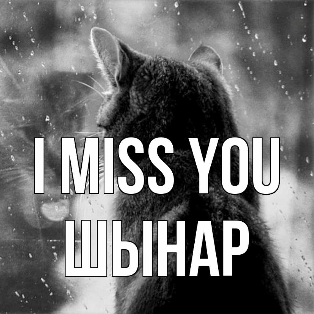 Greetings card с именем, ШЫНАР I miss you скорее ко мне приходи 1 Greetings with text for free download 