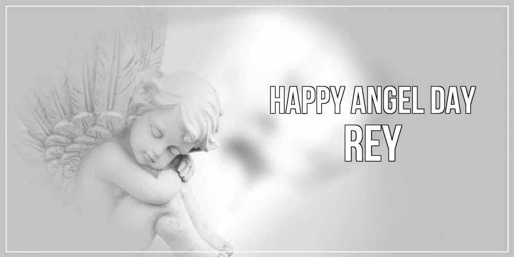 Greetings card с именем, Rey happy angel day ангелочек, день ангела Greetings with text for free download 