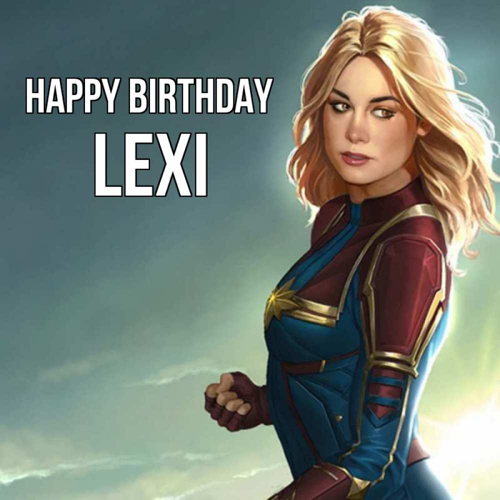 Greetings card с именем, Lexi Happy Birthday холод жара Greetings with text for free download 