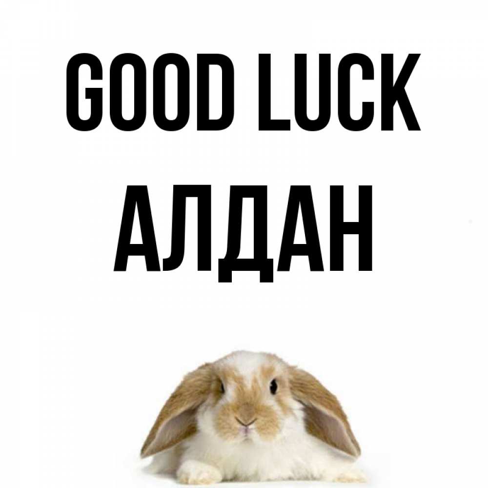 Greetings card с именем, Алдан Good luck открытки с произвольным текстом который можно вставить в открытку и создать ее самостоятельно бесплатно онлайн Greetings with text for free download 
