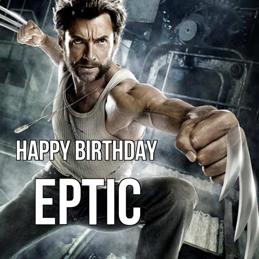 Greetings card с именем, Ертіс Happy Birthday супергерой в ярости Greetings with text for free download 