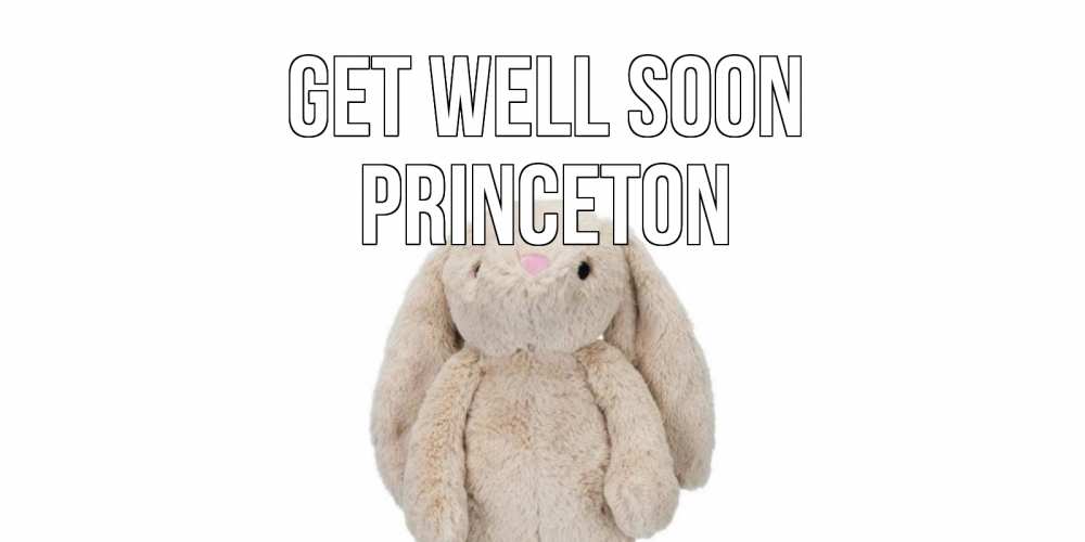Greetings card с именем, Princeton Get well soon не болей Greetings with text for free download 
