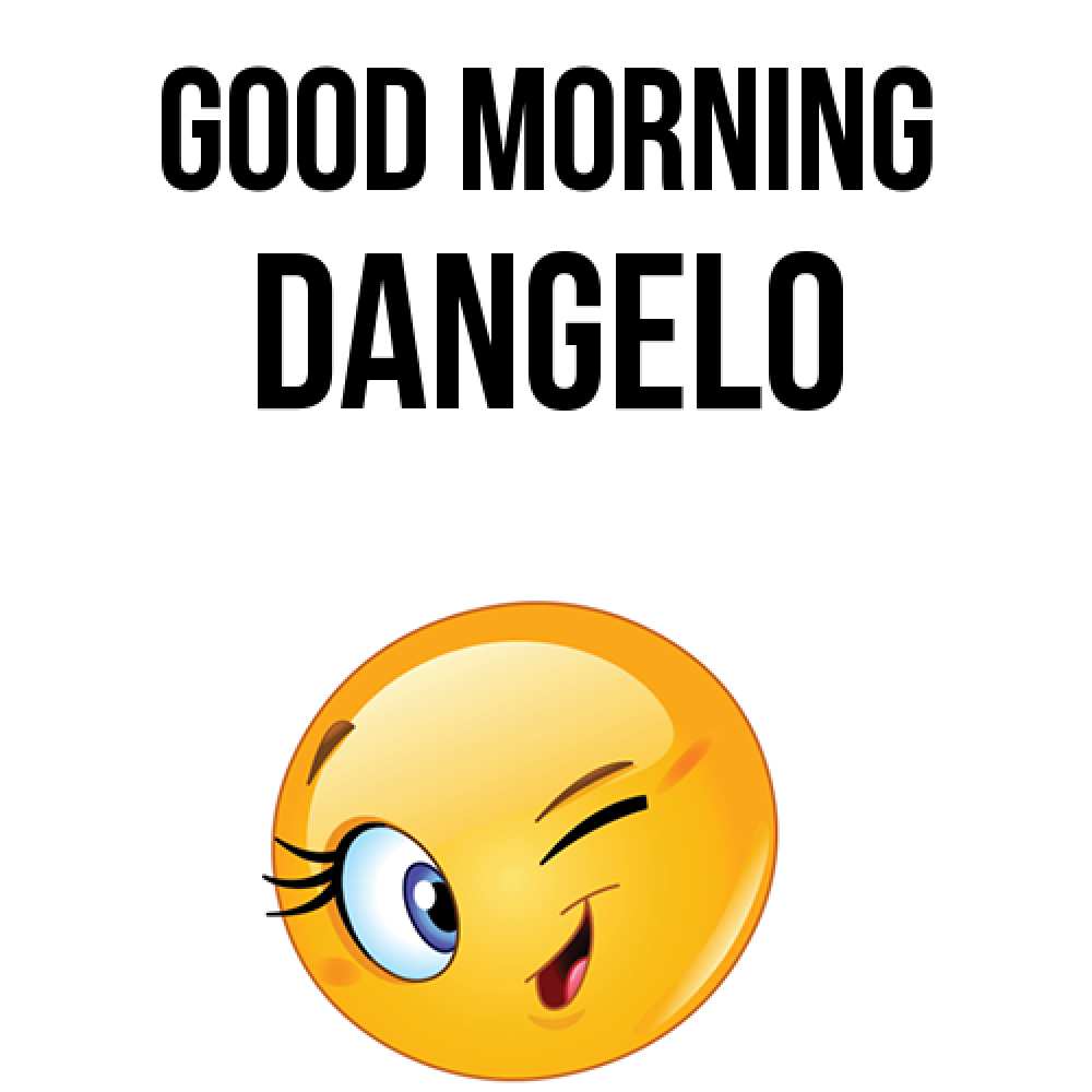 Greetings card с именем, Dangelo Good morning хорошее настроение Greetings with text for free download 