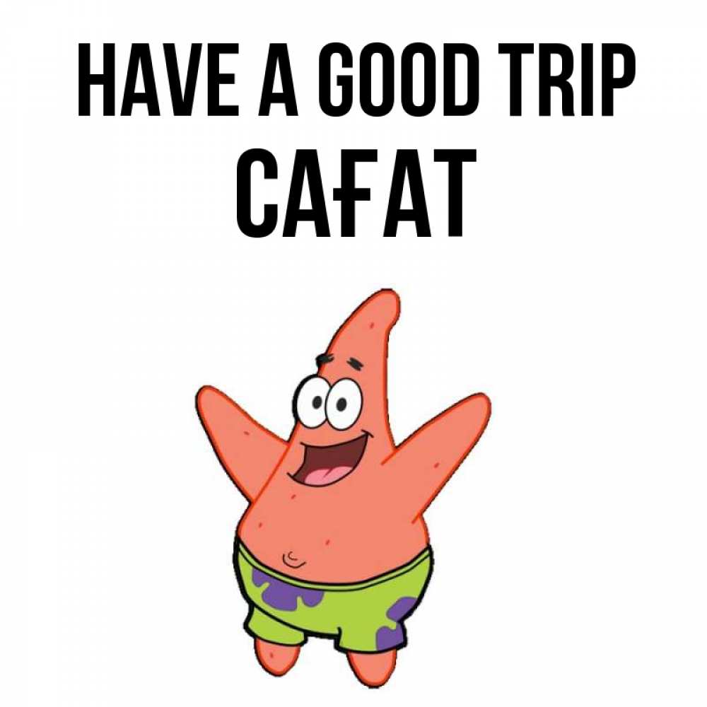 Greetings card с именем, САҒАТ Have a good trip желает тебе хорошей дороги Greetings with text for free download 
