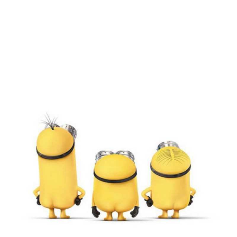 Открытка миньончики отжигают  приветики  Hi 