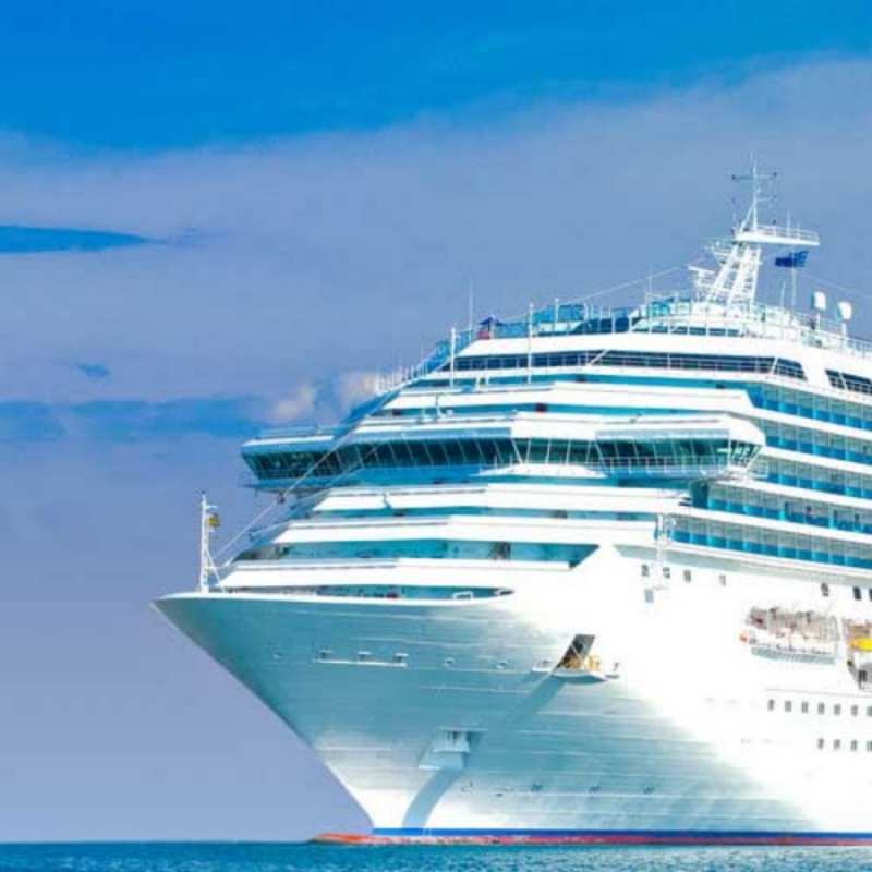 Открытка круизный лайнер в пути огромный лайнер Have a good trip 