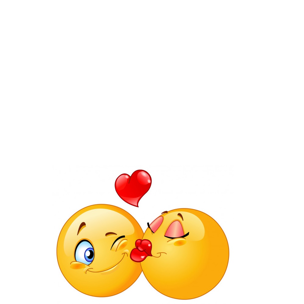 Открытка Поцелуй с клубникой поцелуйчик Kiss you 