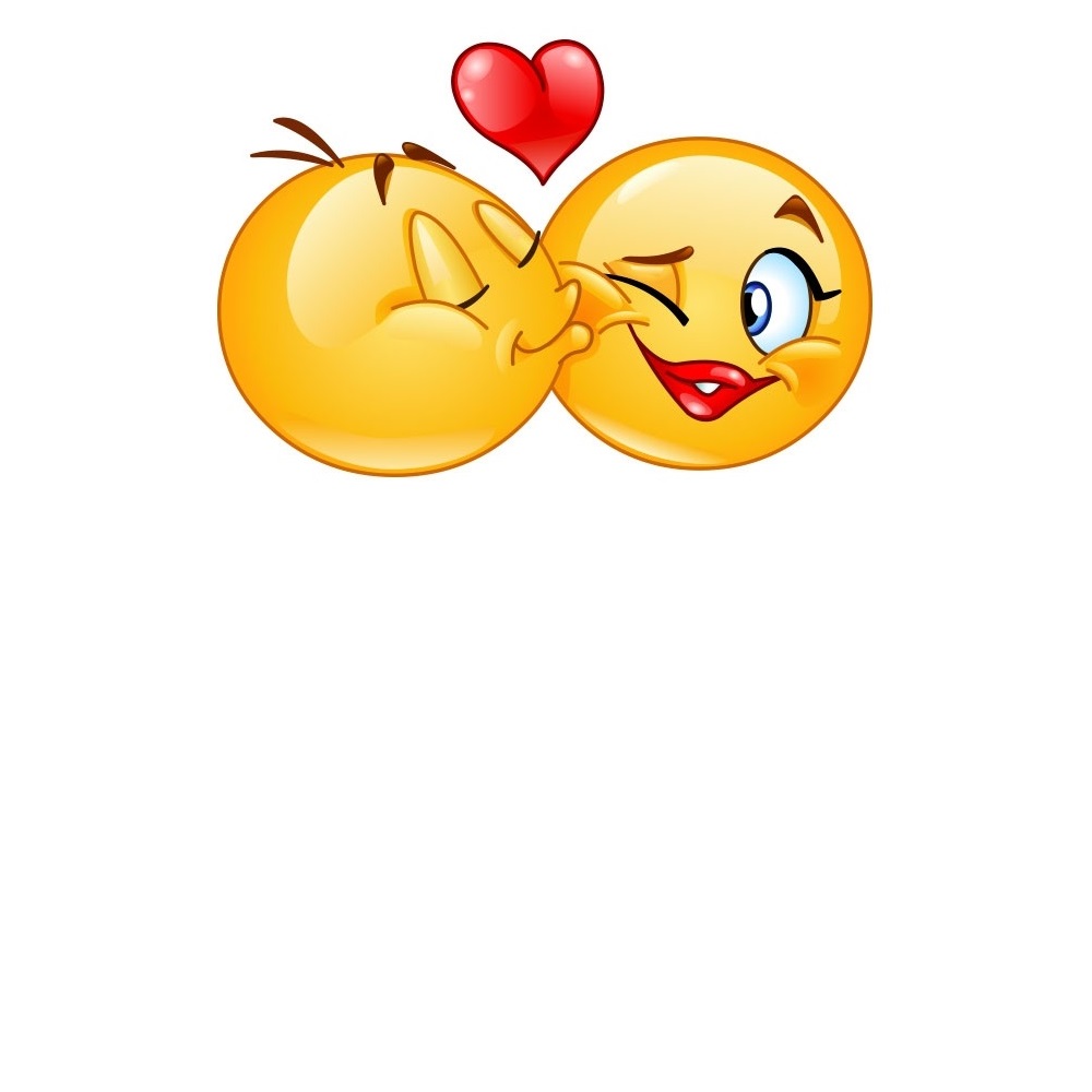 Открытка Целую тебя с языком как клубника губы и белые зубы Kiss you 