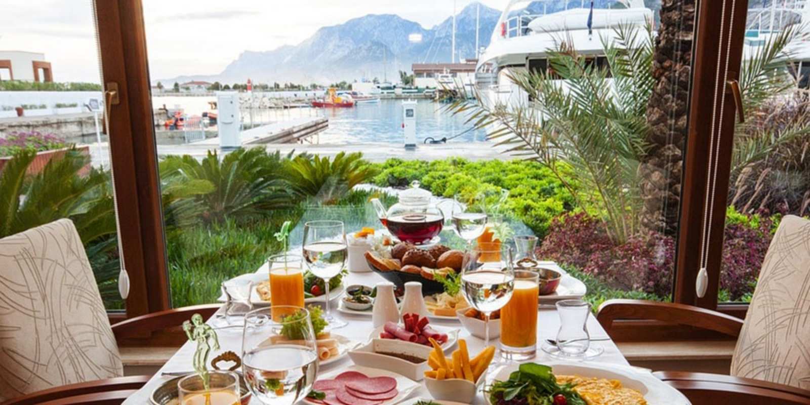 Открытка доброе утро на отдыхе тропическое утро Good morning 