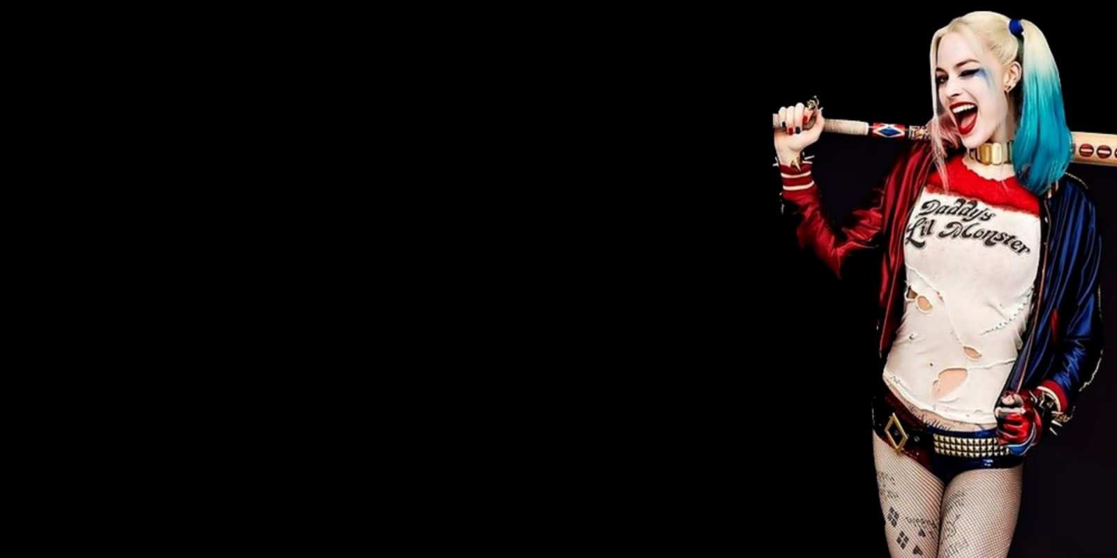 Открытка харли квинн улыбнись пожелания быть позитивным Happy day of happiness 