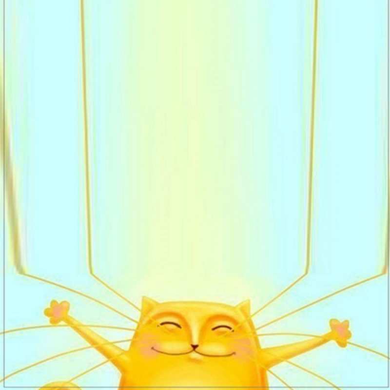 Открытка огромное спасибо от кота кот с усами благодарит Thanks 