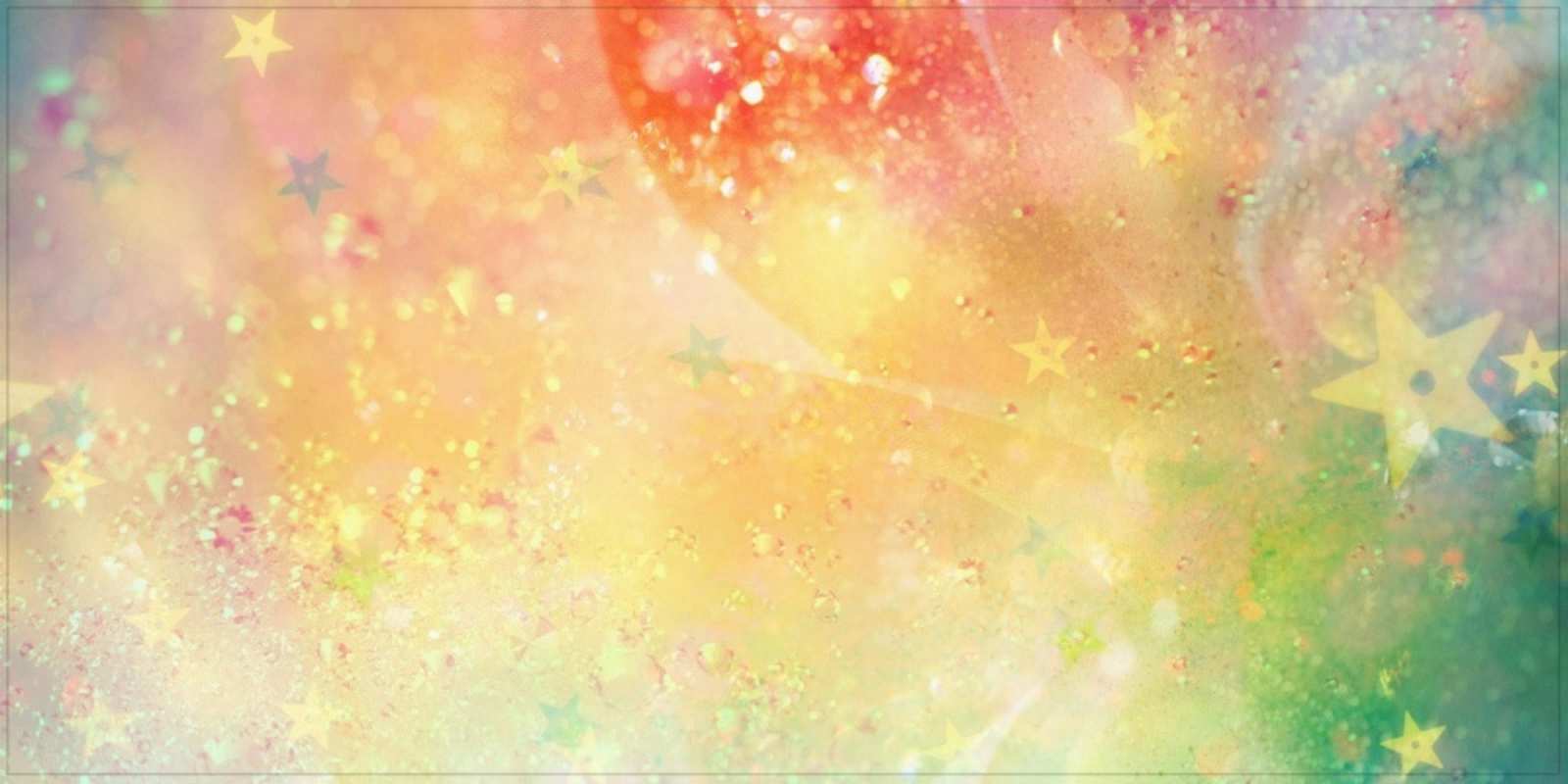 Открытка с днем ангела красивый фон оранжево зеленая тема happy angel day 