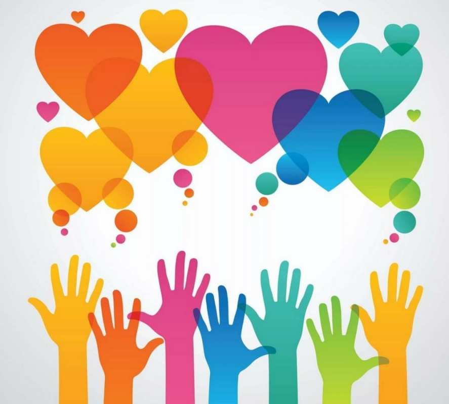 Открытка С днем волонтера 1 С днем волонтера 1 Happy Volunteer Day 