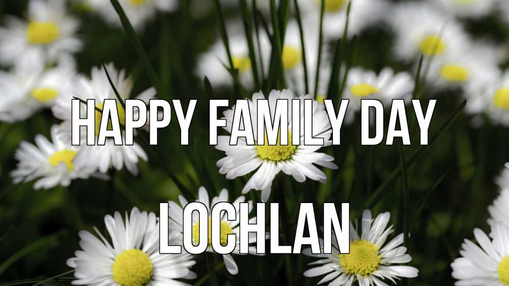 Greetings card с именем, Lochlan happy family day с днем семьи  2 Greetings with text for free download 