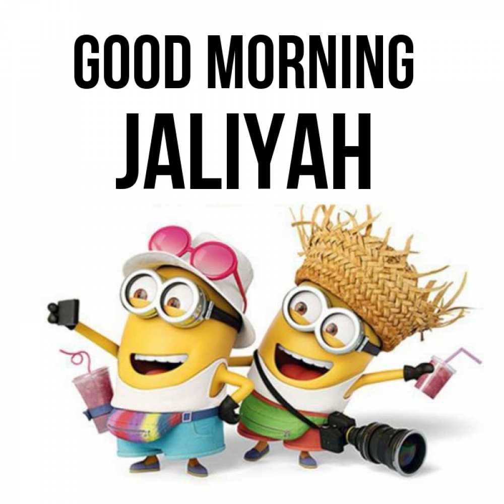 Greetings card с именем, Jaliyah Good morning карнавал Greetings with text for free download 