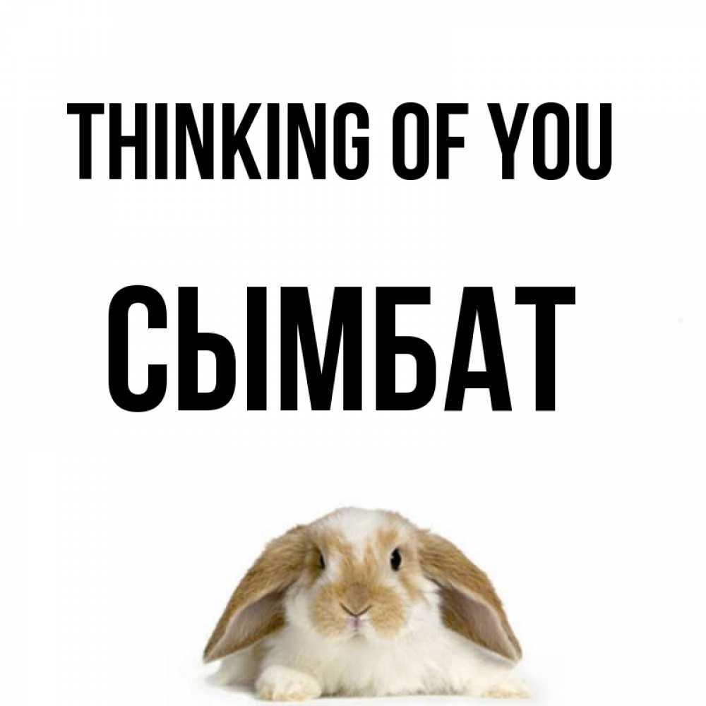 Greetings card с именем, СЫМБАТ Thinking of you подписать своими руками онлайн Greetings with text for free download 