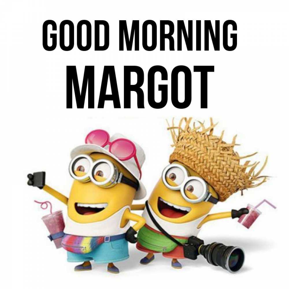 Greetings card с именем, Margot Good morning карнавал Greetings with text for free download 