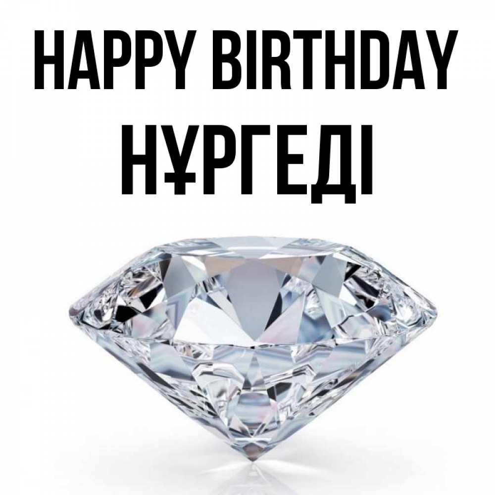 Greetings card с именем, НҰРГЕДІ Happy Birthday к пожеланием быть богатым Greetings with text for free download 