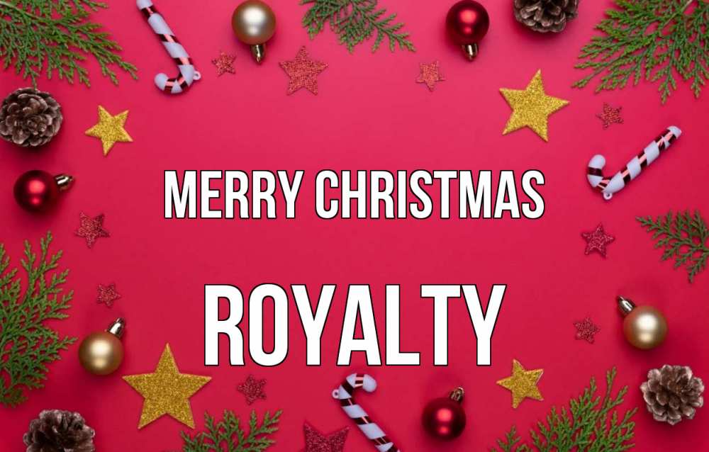 Greetings card с именем, Royalty Merry Christmas с рождеством Greetings with text for free download 