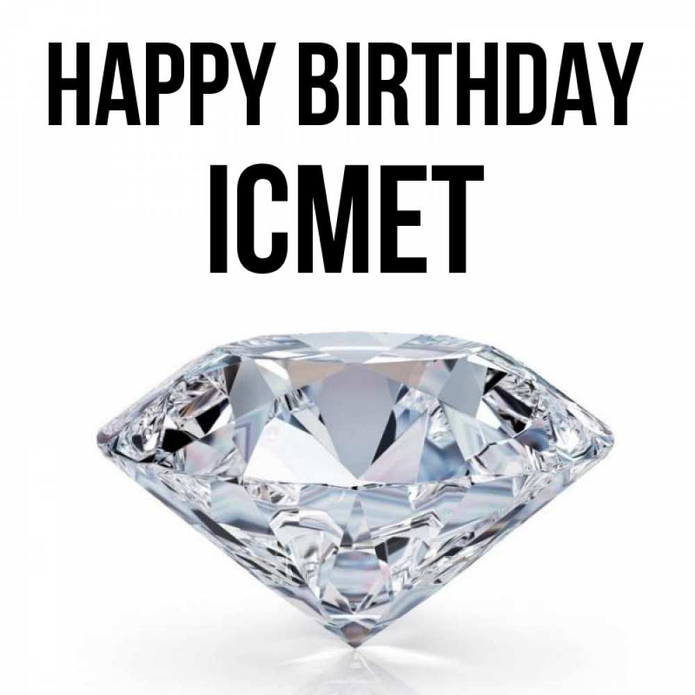 Greetings card с именем, ІСМЕТ Happy Birthday к пожеланием быть богатым Greetings with text for free download 