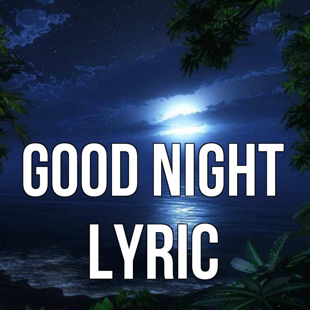 Greetings card с именем, Lyric Good night тропический остров Greetings with text for free download 