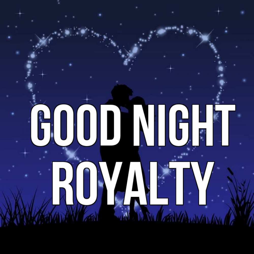 Greetings card с именем, Royalty Good night сладких снов Greetings with text for free download 