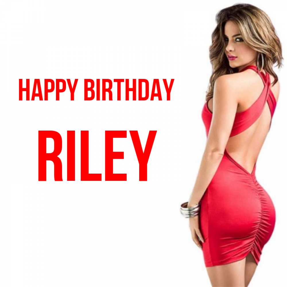 Greetings card с именем, Riley Happy Birthday Поздравительная открытка для парня или подруги Greetings with text for free download 