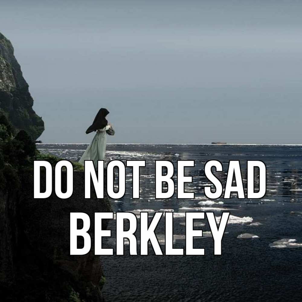 Greetings card с именем, Berkley Do not be sad весна лед тает Greetings with text for free download 