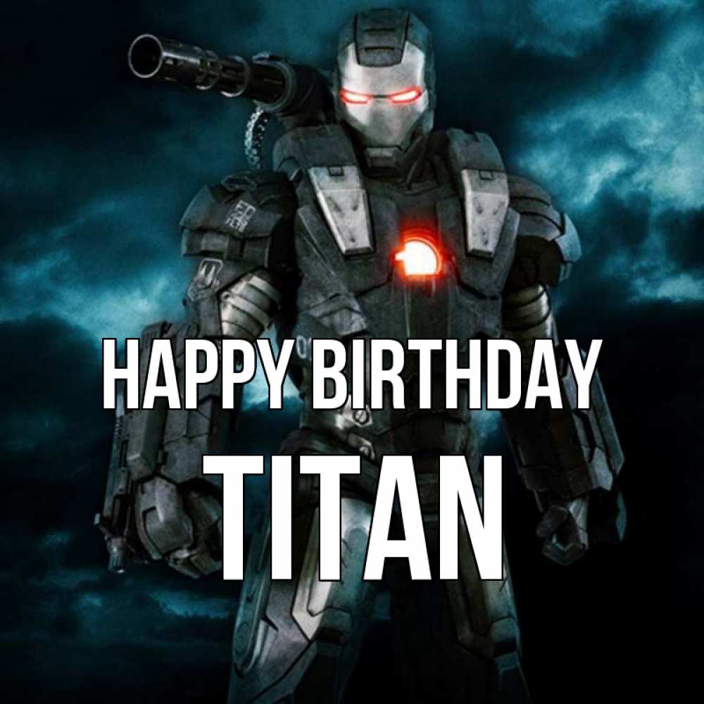 Greetings card с именем, Titan Happy Birthday марвел супергерой в новом костюме Greetings with text for free download 