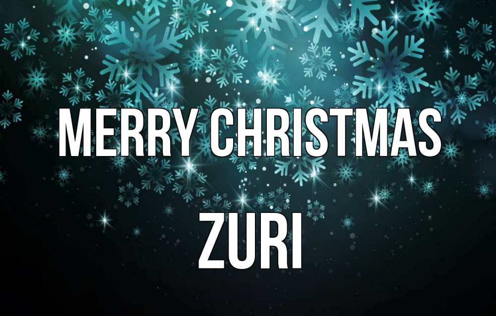 Greetings card с именем, Zuri Merry Christmas Снежинки Greetings with text for free download 