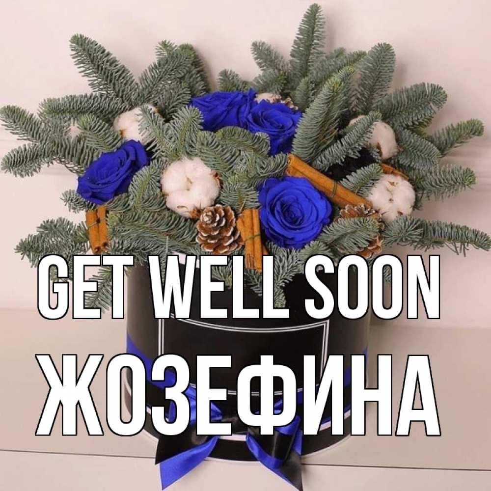 Greetings card с именем, Жозефина Get well soon короче кто то загрузил эти шишки Greetings with text for free download 