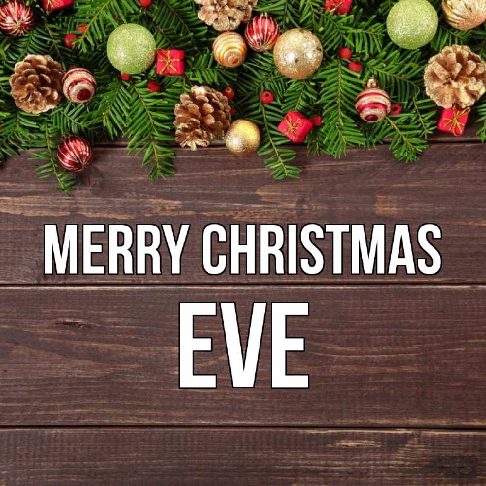 Greetings card с именем, Eve Merry Christmas с рождеством Greetings with text for free download 