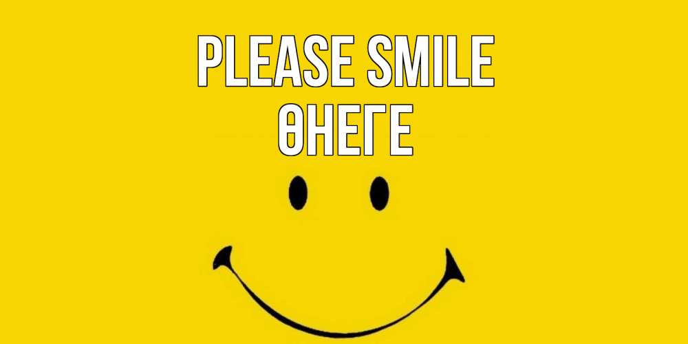 Greetings card с именем, ӨНЕГЕ Please smile радость и улыбка Greetings with text for free download 
