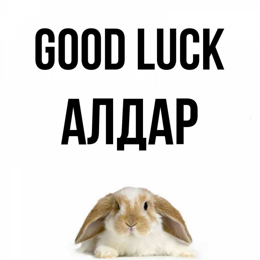Greetings card с именем, Алдар Good luck открытки с произвольным текстом который можно вставить в открытку и создать ее самостоятельно бесплатно онлайн Greetings with text for free download 