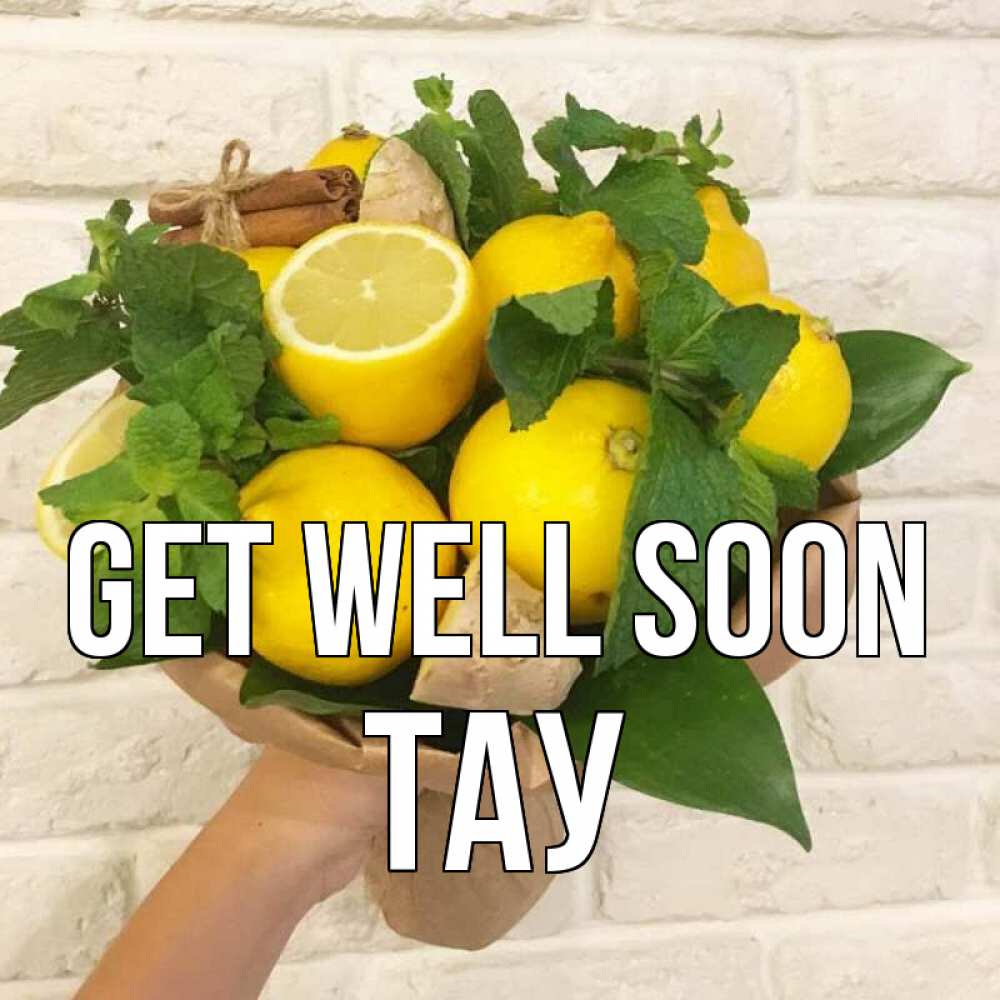 Greetings card с именем, ТАУ Get well soon витамины Greetings with text for free download 
