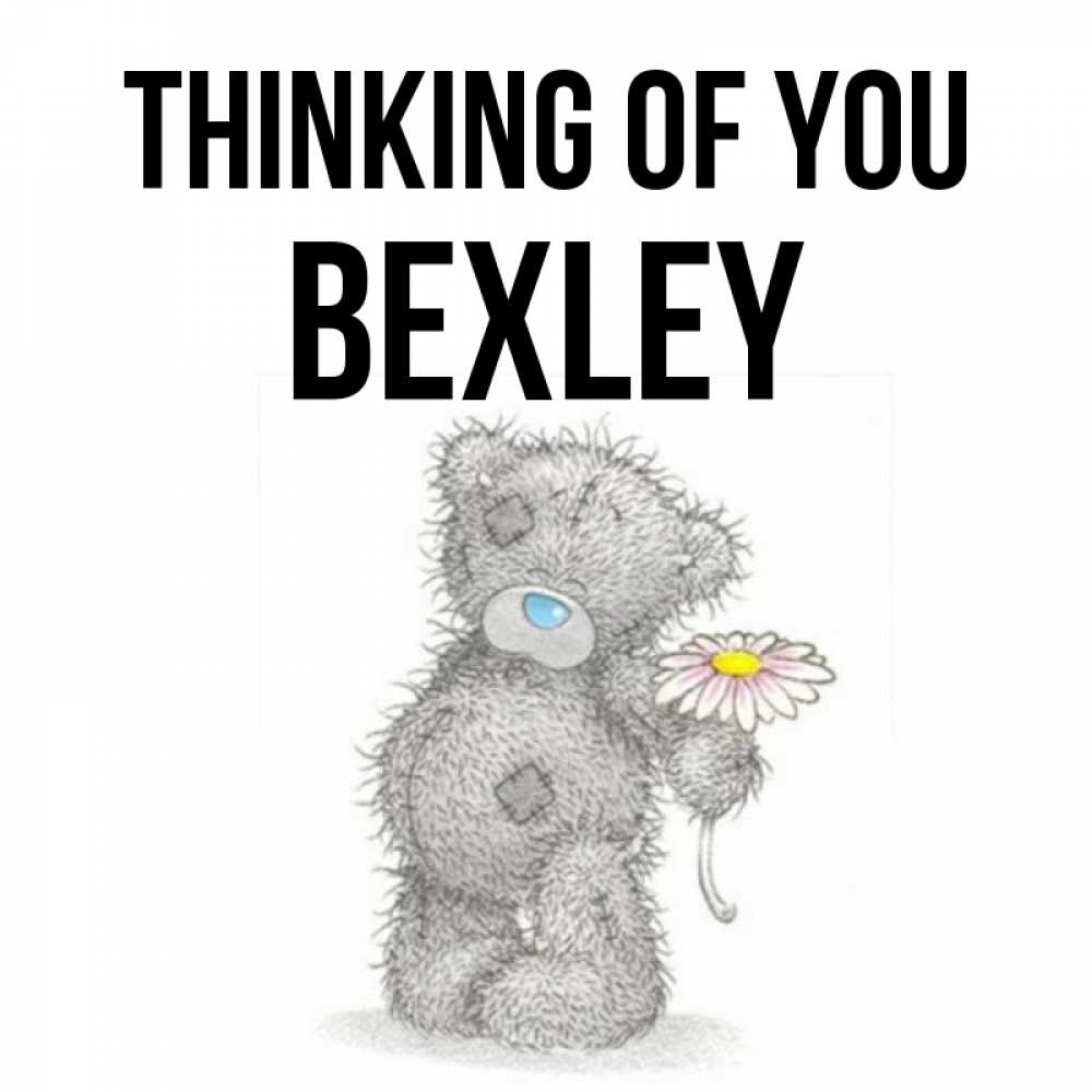 Greetings card с именем, Bexley Thinking of you мысли только о тебе Greetings with text for free download 