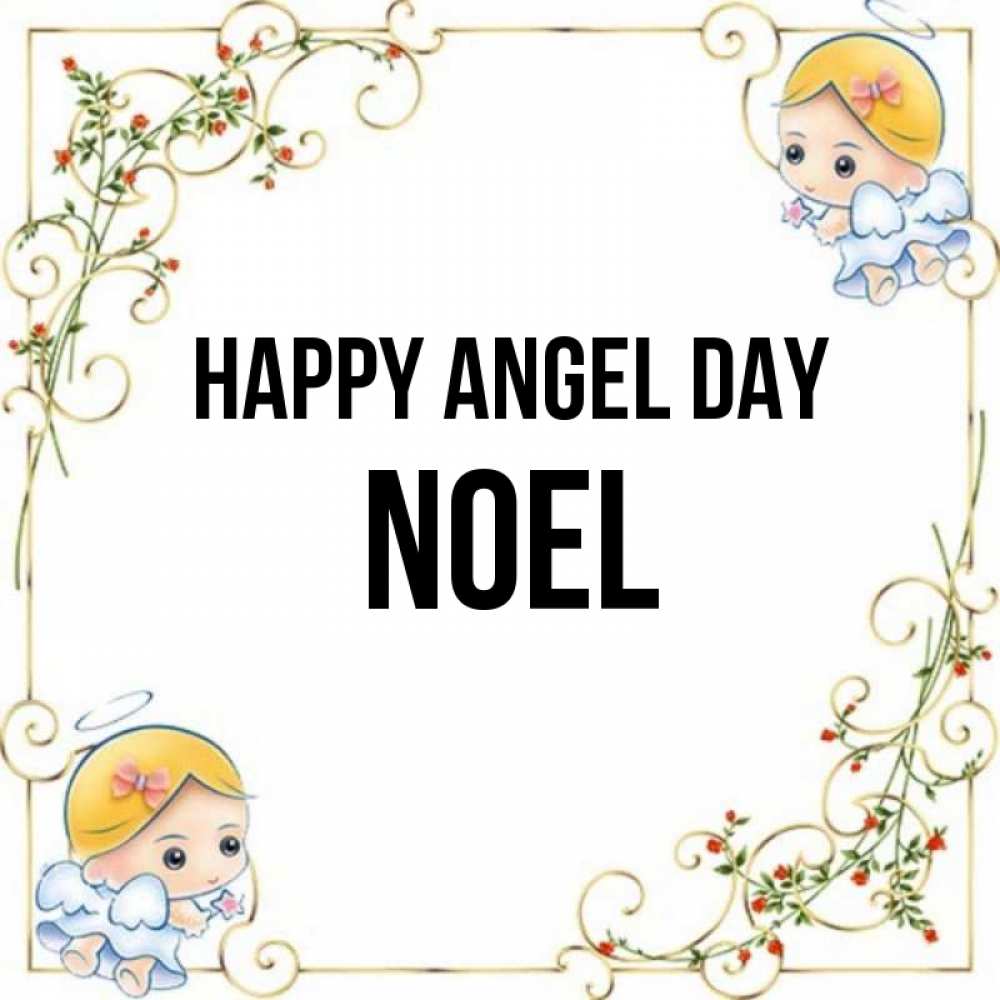Greetings card с именем, Noel happy angel day девочки ангелы Greetings with text for free download 