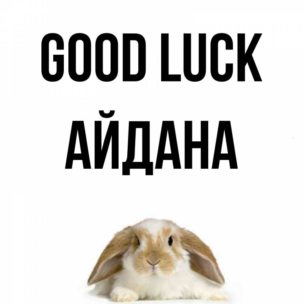 Greetings card с именем, АЙДАНА Good luck открытки с произвольным текстом который можно вставить в открытку и создать ее самостоятельно бесплатно онлайн Greetings with text for free download 