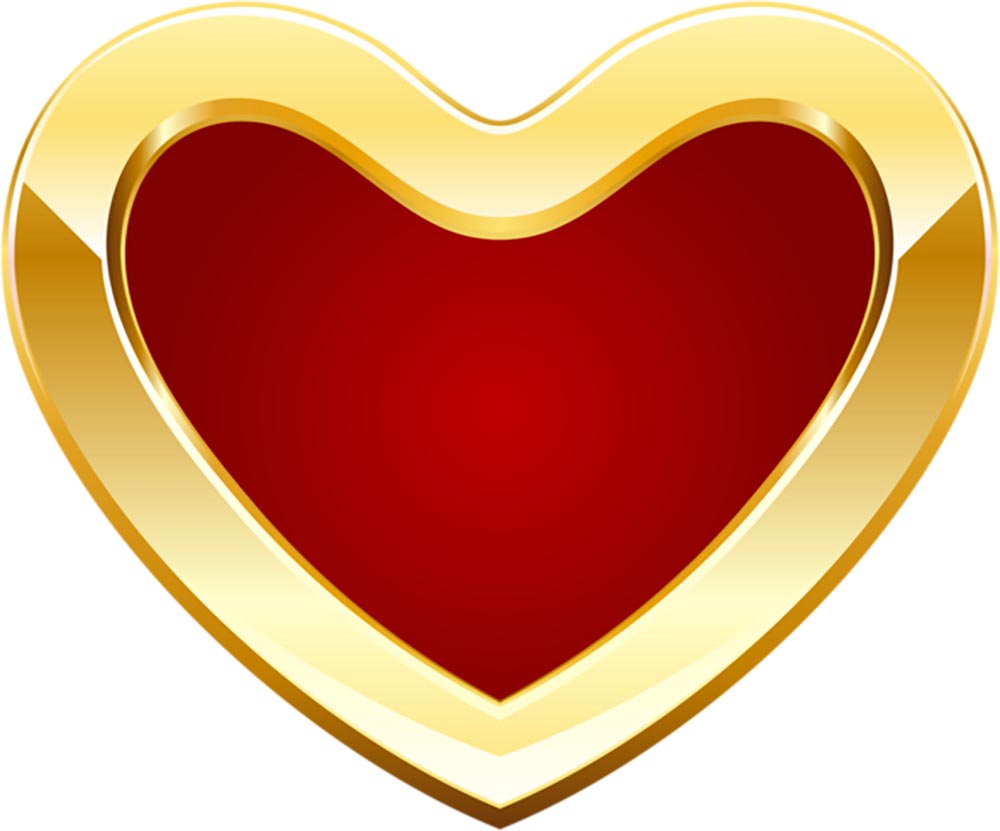 Открытка сердце мазками  из краски  I love you 