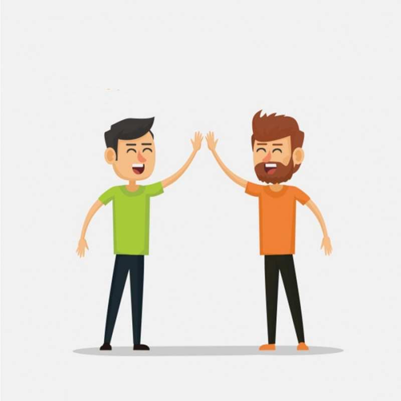 Открытка два мужика сделали дело  гуляют смело  Good luck 