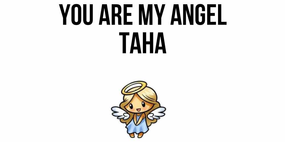 Greetings card с именем, ТАНА You are my angel ангел Greetings with text for free download 